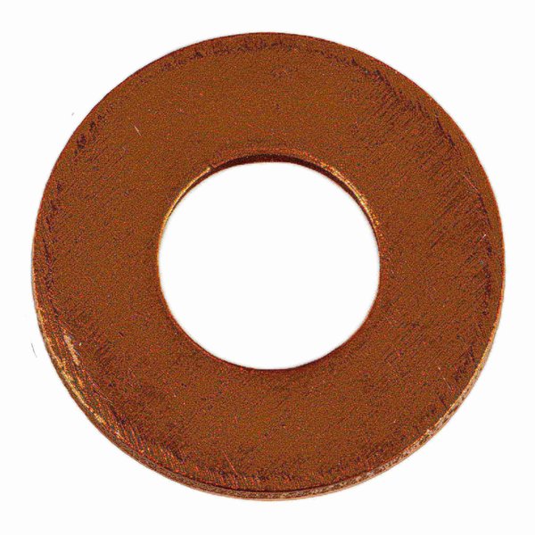 Midwest Fastener Flat Washer, For Screw Size 5/16" , Silicon Bronze 6 PK 39986